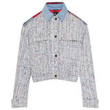 Termez hooded tweed jacket