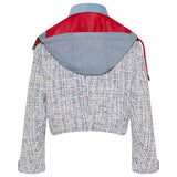 Termez hooded tweed jacket