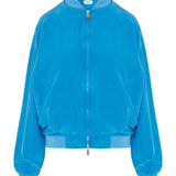 Versace Silk poplin blouson