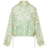 Fendi Lace bomber jacket