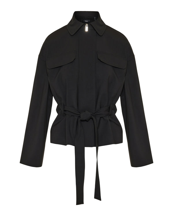 Theory Belted pocket jacket
