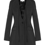 Maison Margiela Contrast-stitching single-breasted blazer