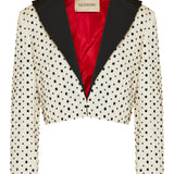 Valentino Garavani Sequin cropped jacket