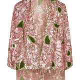 Valentino Garavani Sequined embroidered cape
