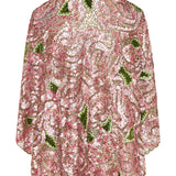 Valentino Garavani Sequined embroidered cape