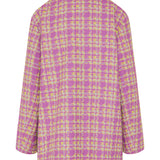 Tweed button-up jacket