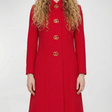 Double G wool coat