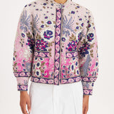Amia floral quilted jacket