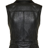 Saint Laurent Leather biker vest