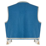 Nefelibata Studio Kouzouki embroidered vest