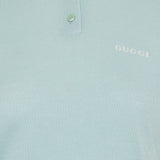 Cashmere and silk polo top