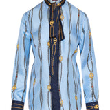 Silk printed shirt