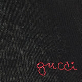 Embroidered cotton rib tank top