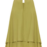 Fluid layered blouse