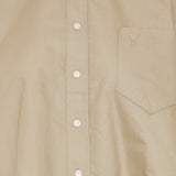 Ami de Cœur cotton cropped shirt