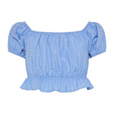 Miu Miu Off-shoulder crop top