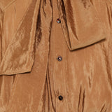 Saint Laurent Lavallière taffeta shirt