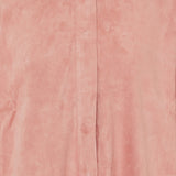 Oversized suede shirt