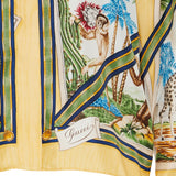Gucci Printed silk-twill shirt