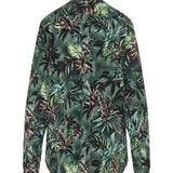 Rabanne Floral printed silk shirt