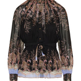 Zimmermann Alchemy floral-print woven blouse