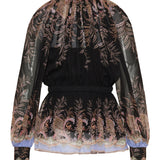 Zimmermann Alchemy floral-print woven blouse