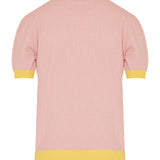 Cotton and silk jumper