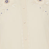 Valentino Garavani Embroidered silk shirt