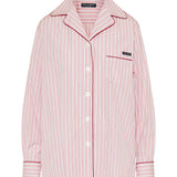 Dolce & Gabbana Striped poplin shirt
