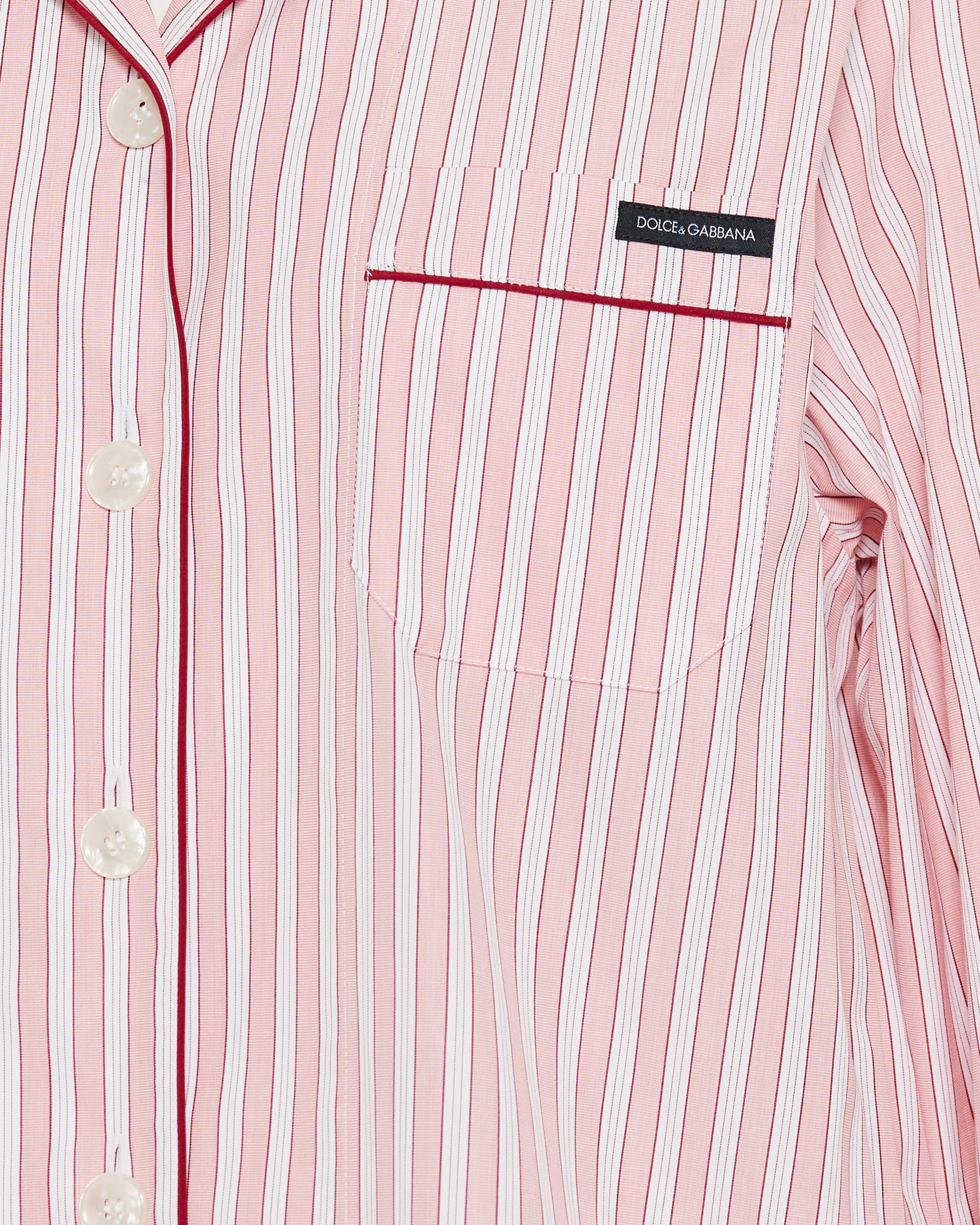 DOLCE & GABBANA Dolce & Gabbana Striped poplin shirt – Luisa World