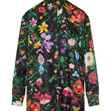 Gucci Printed silk twill shirt