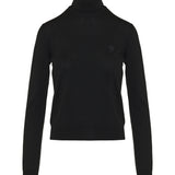 Gucci Embroidered wool turtleneck sweater