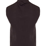 Alaïa Poplin high neck top
