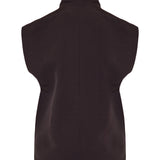 Alaïa Poplin high neck top