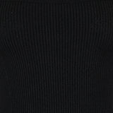 Alaia Sculpting rib-knit off-shoulder bodysuit