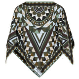 Pucci Vivara silk cape top