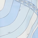 Pucci Iride print silk scarf top