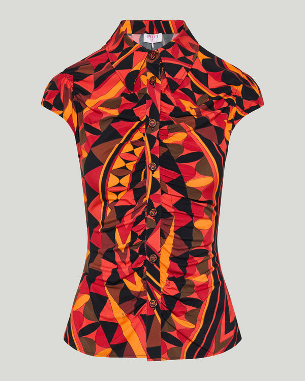 Pucci Manuba print short-sleeve shirt