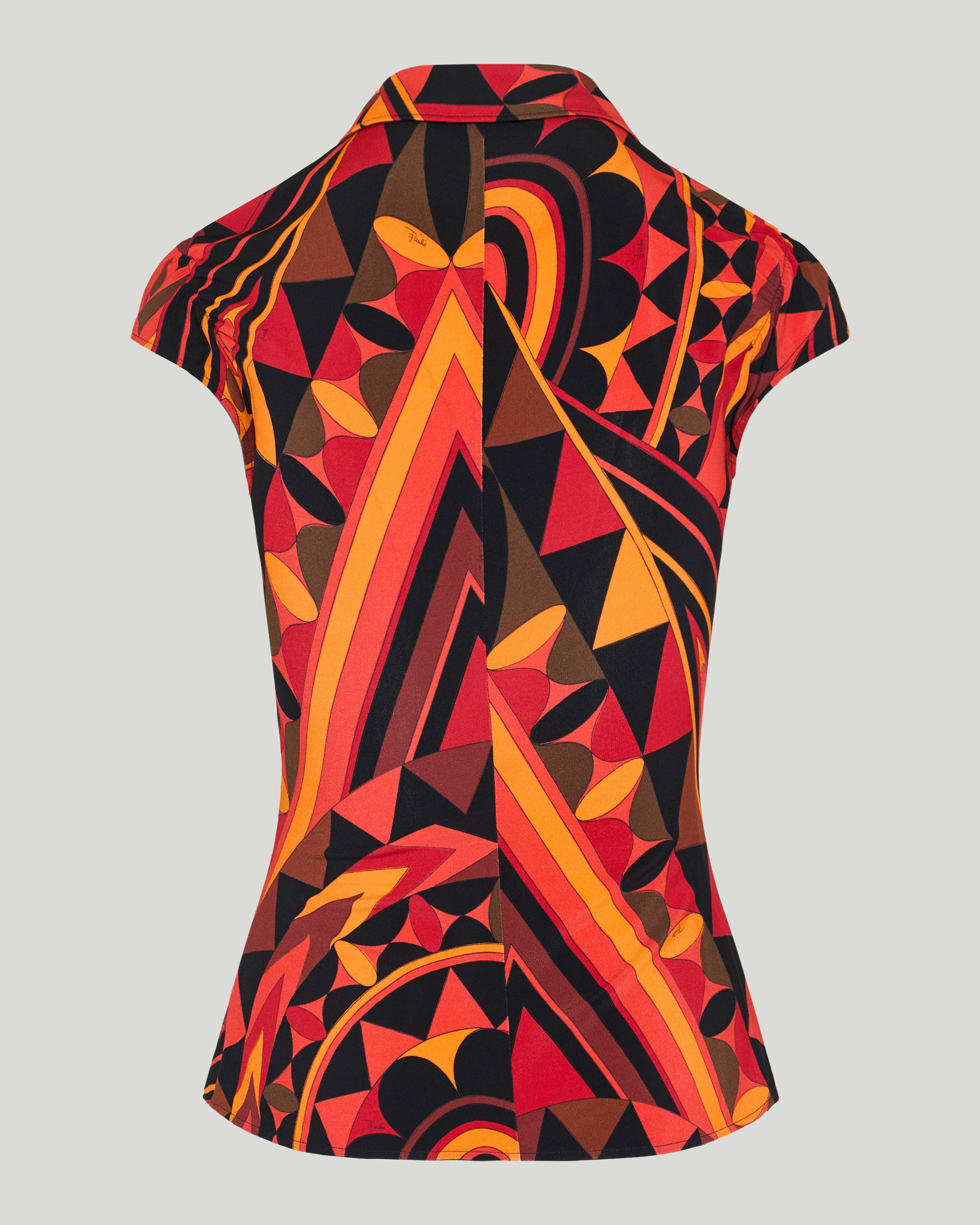 Pucci Manuba print short-sleeve shirt – Luisa World