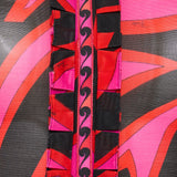 Pucci Labirinto print ruffle sleeveless top