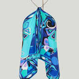 Pucci Orchidee print chain top