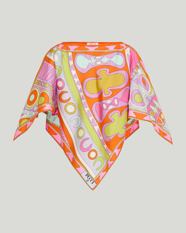 Pucci Manuba silk twill blouse