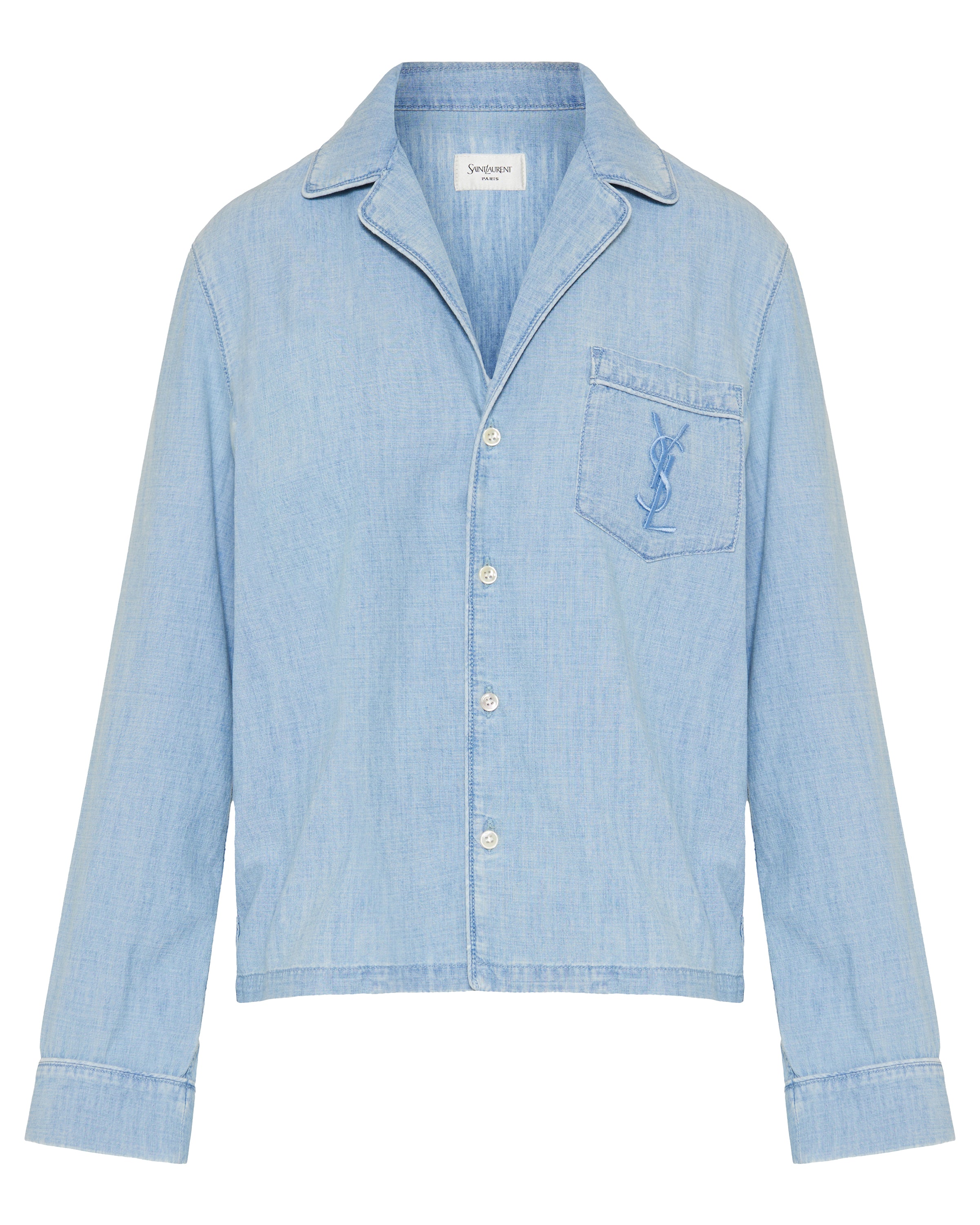 Saint Laurent Cassandre chambray shirt – Luisa World