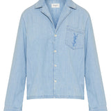 Saint Laurent Cassandre chambray shirt
