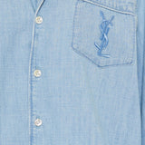 Saint Laurent Cassandre chambray shirt