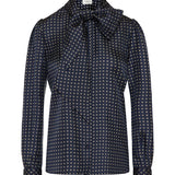 Saint Laurent Lavalliere silk shirt