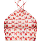 Missoni Floral viscose halterneck top