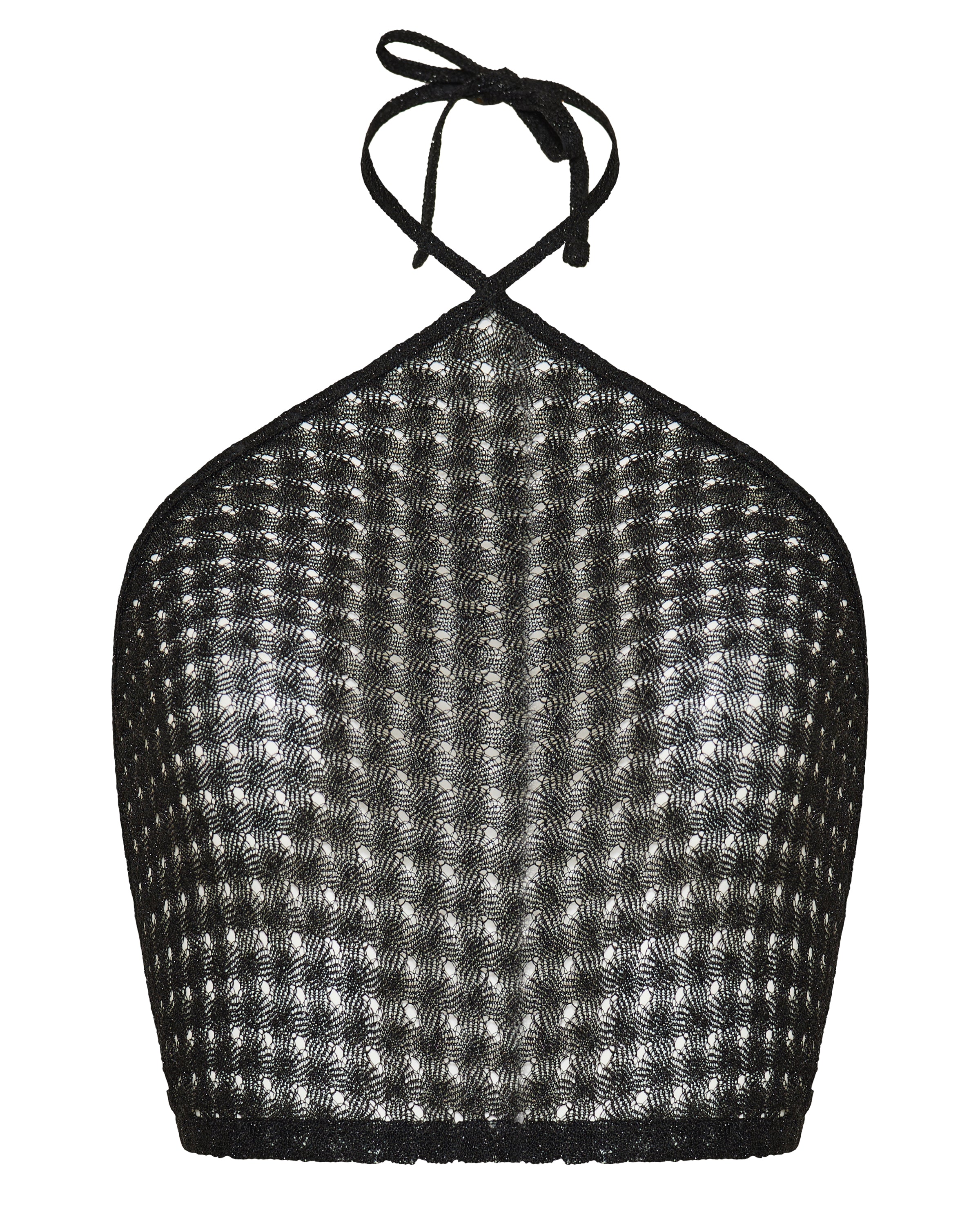 Missoni Zigzag lamé halterneck top – Luisa World