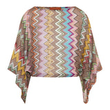 Missoni Long sleeved  lamé viscose top