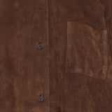 Loewe Paula's Ibiza Suede goatskin short sleeve shirt